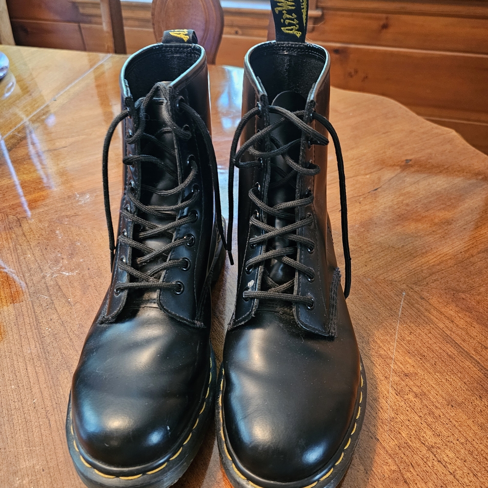 Dr. Martens Classic Combat Boots in Black